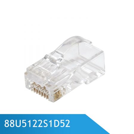 For 1.05-1.15mm Insulated Conductor - Cat 6 unshielded modular plugs